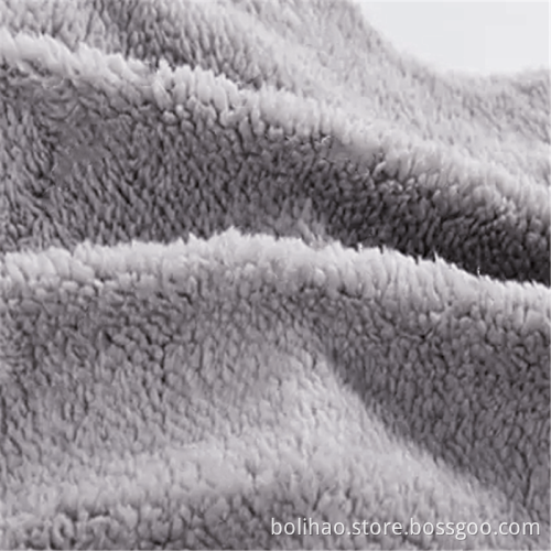 Färgat massivt Shu Velveteen Fleece Fabric